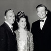 Jack Cassidy, Shirley Jones and Mayor John V. Lindsay at opening night of It's a Bird...It's a Plane... It's Superman.