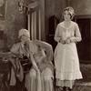 Reginald Denny (in drag) and Zasu Pitts in the silent motion picture What Happened to Jones