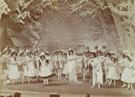 Scene from the stage production The Wizard of Oz.