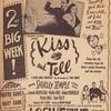 Newspaper ad for Kiss and Tell (Columbia Pictures)