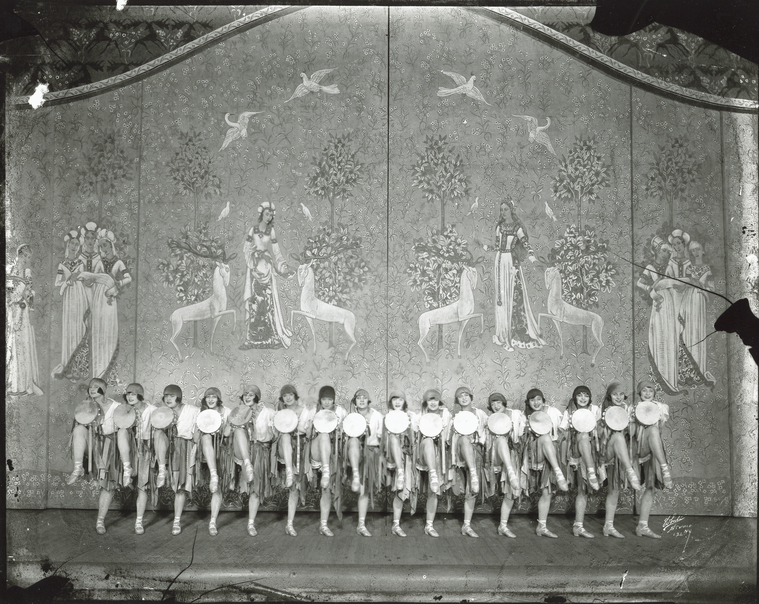 Scene from the Ziegfeld Follies of 1924 NYPL Digital Collections