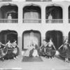 Camilla Eibenschuetz, Paul Conradi and Susanne Herzog in the stage production Sumurun