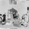 Hans Felix, Susanne Herzog, Emil Lind, Franz Dworsky, Leopoldine Konstantin, Albert Karshow, Marie von Buelow and George Hoetzel in the stage production Sumurun