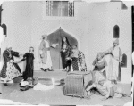 Hans Felix, Susanne Herzog, Emil Lind, Franz Dworsky, Leopoldine Konstantin, Albert Karshow, Marie von Buelow and George Hoetzel in the stage production Sumurun