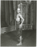 Publicity photo of Yul Brynner in the stage production The King and I