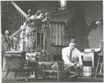 Teresa Wright and Pat Hingle in a scene from The Dark at the Top of the Stairs