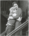 Charles Saari and Teresa Wright in a scene from The Dark at the Top of the Stairs