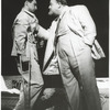 Ben Gazzara and Burl Ives in a scene from Cat on a Hot Tin Roof