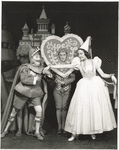 Fred Essler, unidentified actor, and Katherine Mattern in the stage production From Vienna