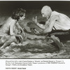Carrie Preston and Patrick Stewart in the New York Shakespeare Festival/Public Theater's production of The Tempest