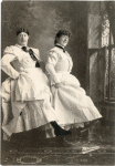 Russell Brothers as the Irish Serving Girls
