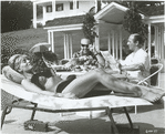 Bobbi Shaw, Jesse White and Ben Lessy in the motion picture Pajama Party.