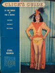 Ethel Merman on the cover of Click's Guide
