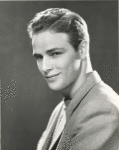Publicity photo of Marlon Brando in I Remember Mama.