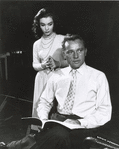 Susan Strasberg and Richard Burton in the stage production Time Remembered