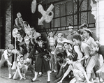 Nancy Walker (center) and ensemble in Copper and Brass