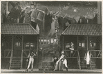 Scene from the Moscow Art Theatre stage production The Pickwick Club