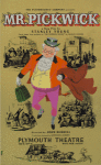 Poster for the Broadway stage production of Mr. Pickwick.