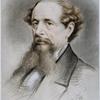 Photo of Charles Dickens oil painting by E. Goodwyn Lewis, 1869.