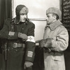 Alfred Lunt and Edward Raquello in the stage production There Shall Be No Night.