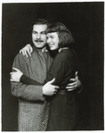 Sam Wanamaker and Ingrid Bergman in Joan of Lorraine