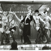 Joel Grey and dancers in the motion picture Cabaret