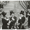 Charles Butterworth and the Rhythmaires in the stage production Count Me In