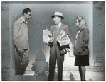 Hal Le Roy, Charles Butterworth and June Preisser in the stage production Count Me In