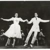 Jeanne Champion and Gower Champion in the stage production Count Me In
