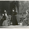 Judith Anderson, Ruth Gordon, Gertrude Musgrove, Tom Powers, and Katherine Cornell in the stage production Three Sisters.