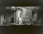 Alexander Knox, Gertrude Musgrove, Tom Powers, Edmund Gwenn, Stanley Bell, Tom McDermott and Walter Craig in the stage production Three Sisters