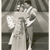 Unidentified actors in the stage production The Hot Mikado.
