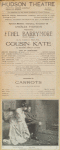 Charles Frohman presents Ethel Barrymore in the comedy in three acts Cousin Kate