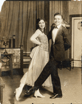 Unidentified actor and Donald MacDonald in the stage production Have a Heart
