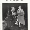 Program cover for The National stage production The Pirate featuring Alfred Lunt and Lynn Fontanne