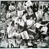 Collage of photos of actors and creators related to the stage production West Side Story
