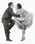 Ken LeRoy and Chita Rivera in the stage production West Side Story