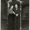 Evelyn Varden and Jay Fassett in Our Town.