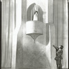 Balcony scene from the stage production Romeo and Juliet