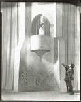 Balcony scene from the stage production Romeo and Juliet