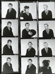Contact sheet from Cambridge Circus with Tim Brooke-Taylor and Bill Oddie.