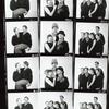 Contact sheet from Cambridge Circus with Tim Brooke-Taylor, David Hatch, Jean Hart, Bill Oddie, and John Cleese.