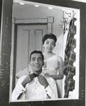 Sammy Davis, Jr. and Olga James in the stage production Mr. Wonderful