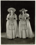 Dorothy Gish and Lillian Gish in the silent motion picture Orphans of the Storm