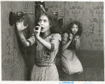 Dorothy Gish and Lillian Gish in the silent short An Unseen Enemy