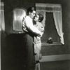 Clark Gable and Zita Johann in the stage production Machinal.