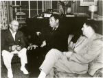 Jerome Kern, Paul Robeson, and Oscar Hammerstein II.