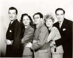 Publicity photo of Peter Verneck, Mary Healy, Philip Loeb, Nancy Noland and Joseph Vitale from the stage production Common Ground