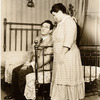 Philip Loeb and Gertrude Berg in the stage production Me and Molly (set design by Oliver Smith)