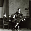 Philip Loeb and Margaret Lee in the stage production June Moon